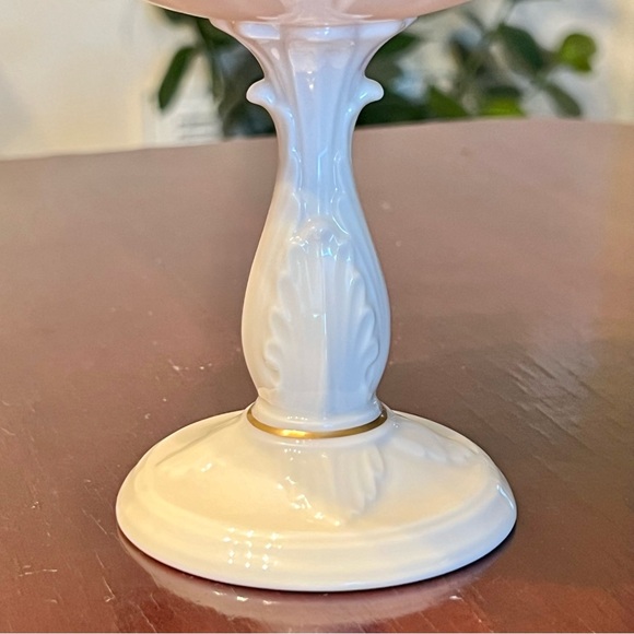 Lenox Sunflower Compote Candy Dish Charleston Collection 1980s Porcelain - Picture 8 of 12